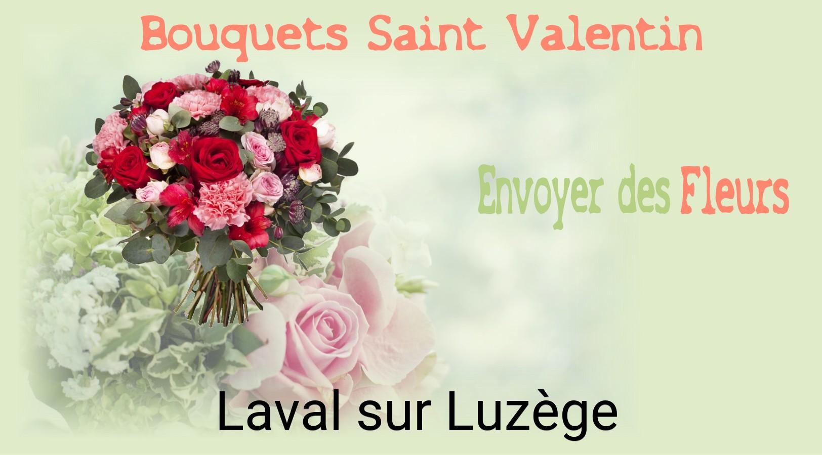 Roses de Saint-Valentin livrées à Laval-sur-Luzège